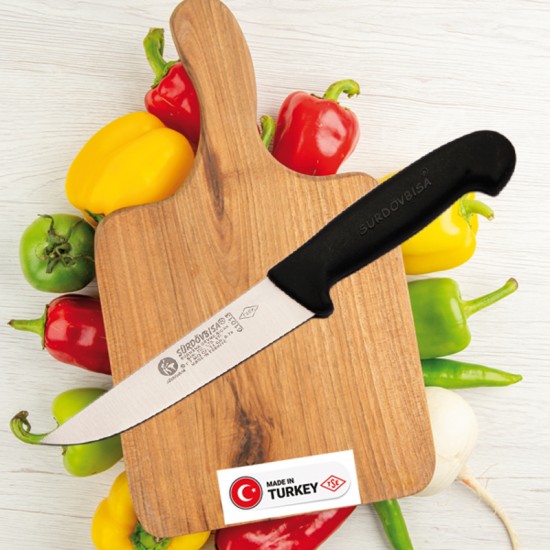 SÜRDÖVBİSA Plastik Pimsiz Sap Mutfak Bıçağı – F61013