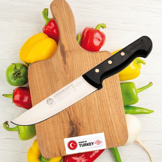 SÜRDÖVBİSA Plastik Pimli Sap Kasap Bıçağı (Deri Yüzme Bıçağı) – F61035