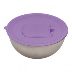 Gülsan Kapaklı Çelik Kase Çırpma ve Karıştırma Kabı - 26 cm