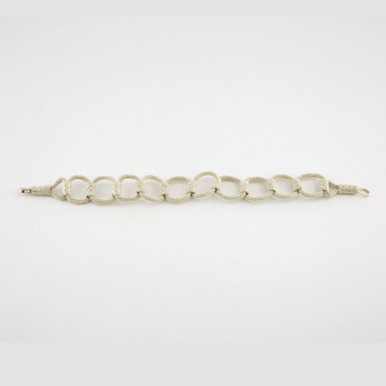 Gümüş Kazaziye Bileklik - Aşk Merdiveni