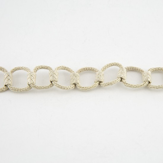 Gümüş Kazaziye Bileklik - Aşk Merdiveni