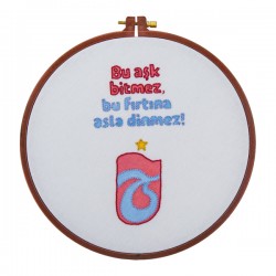 Punch Nakışlı Duvar Panosu Trabzonspor Logo