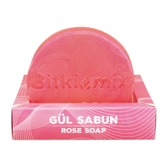 Bitkimix Gliserinli Şeffaf Gül Sabunu Bitkimix Gliserinli Şeffaf Gül Sabunu
