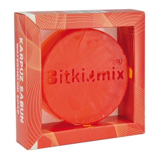 Bitkimix Gliserinli Şeffaf Karpuz Sabunu Bitkimix Gliserinli Şeffaf Karpuz Sabunu