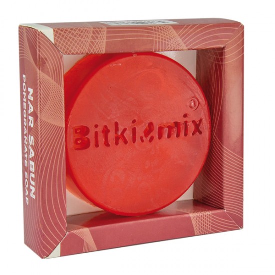 Bitkimix Gliserinli Şeffaf Nar Sabunu Bitkimix Gliserinli Şeffaf Nar Sabunu