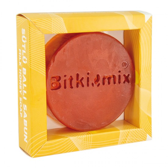 Bitkimix Gliserinli Şeffaf Sütlü Ballı Sabun